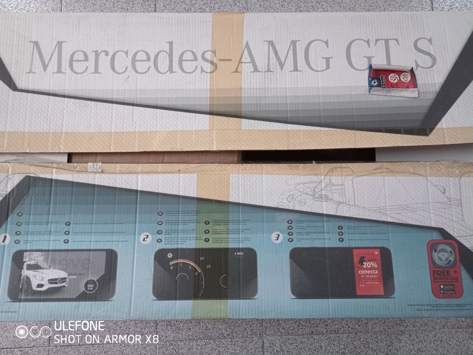 Mercedes AMG GTS a Bateria