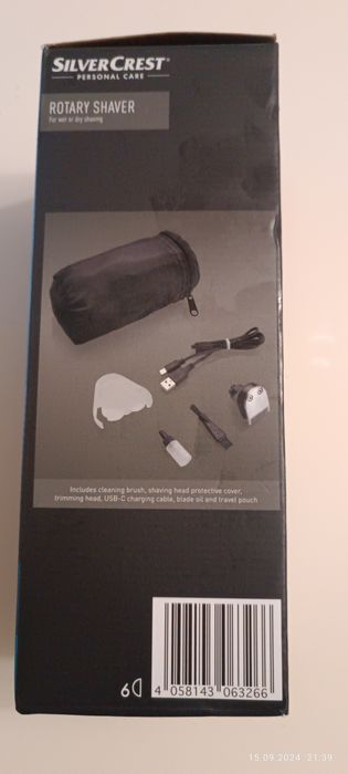 Электробритва SilverCrest SRR 3.7 роторная 700 мАч 3,7 V