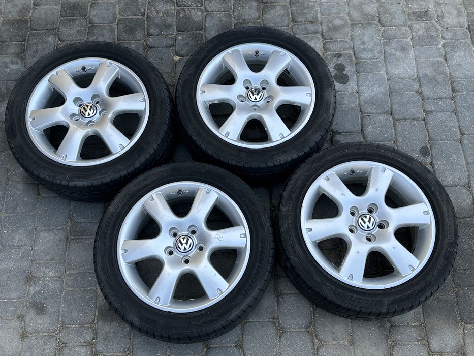 Koła lato Volkswagen Polo (9N)! 5x100, 15 cali! Stan DB! Wysyłka!