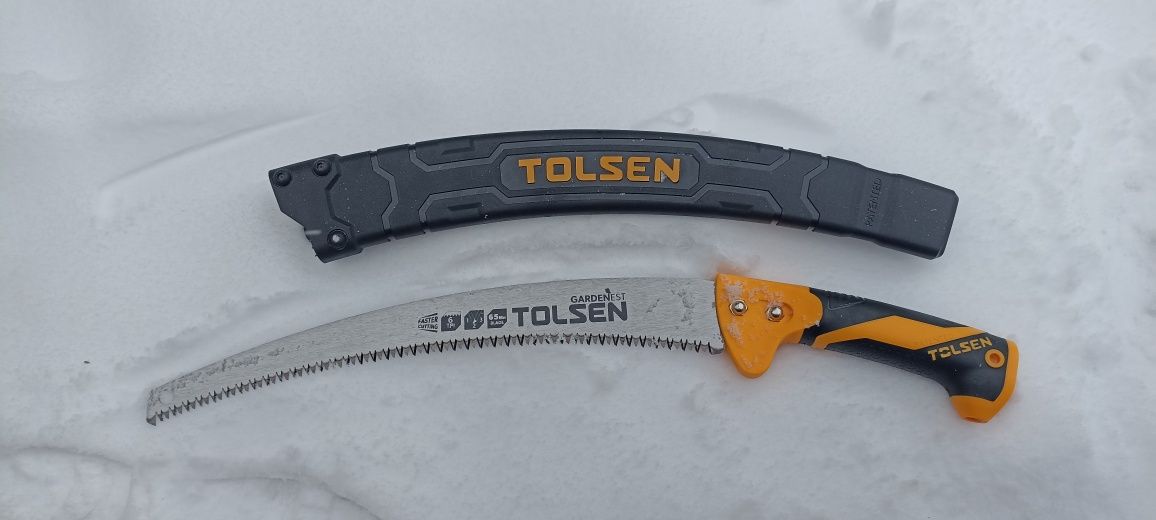 Пилка садова Tolsen з чехлом 350 мм ,пила садовая Tolsen з чехлом в ко ...