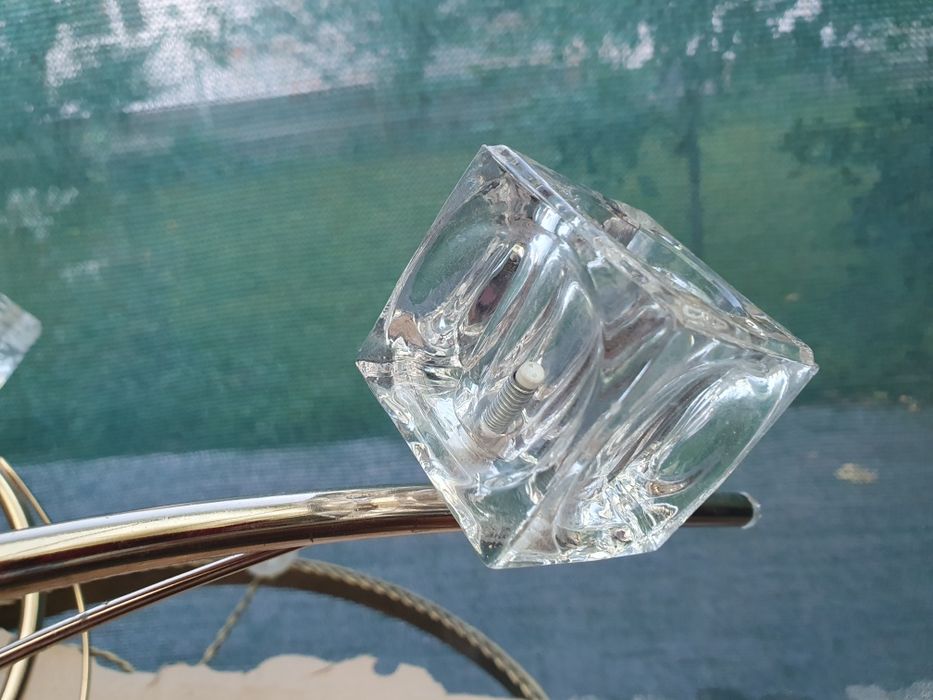 Вінтажний комплект люстра і два бра.