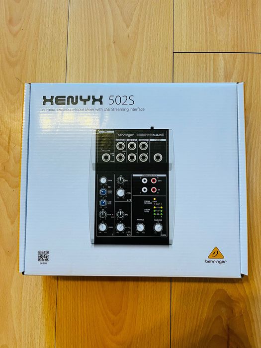 Behringer Xenyx 502S USB – Como Nova | Nunca Utilizada