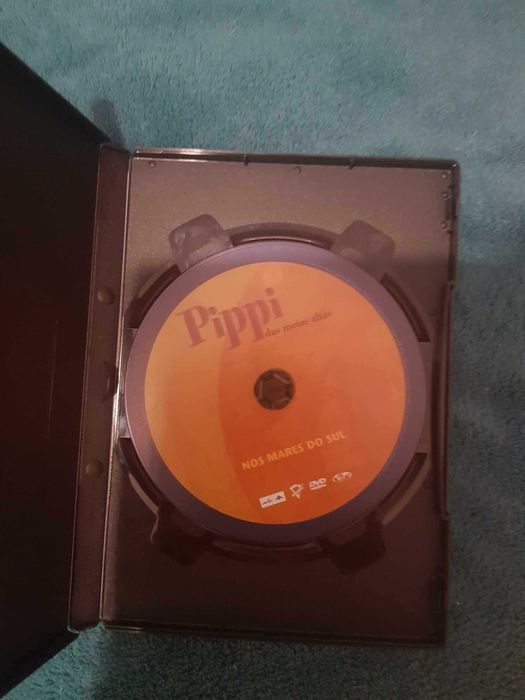 Dvd Pippi das Meias Altas Nos Mares do Sul