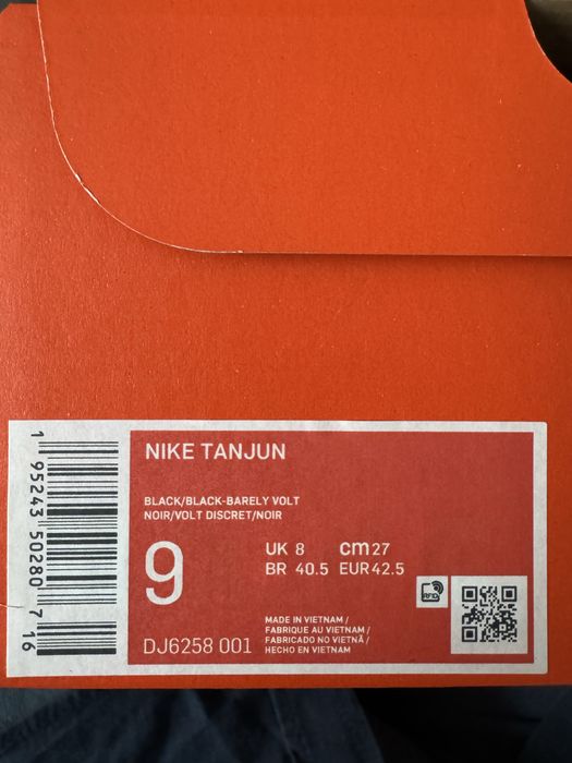 Buty sportowe NIKE TANJUN