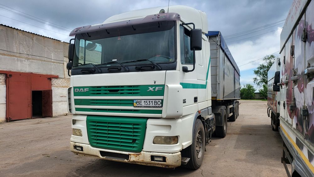 DAF XF 95.430 2005 + напівпричіп самоскид