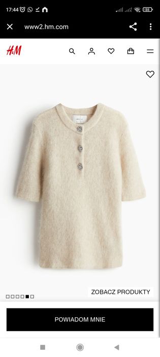 Sweter damski H&M , XXL