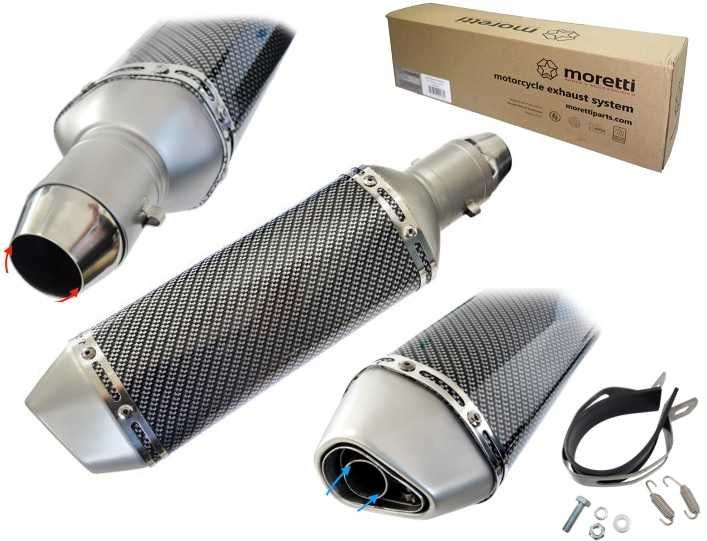 Sportowy TŁUMIK Cabron Motocyklowy WYDECH KOŃCÓWKA Tytan DB KILLER