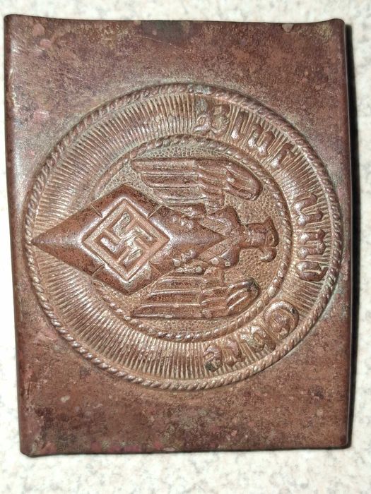 ORYGINALNA Hitlerjugend (HJ), klamra RZM Blut und Ehre , Krew i Honor