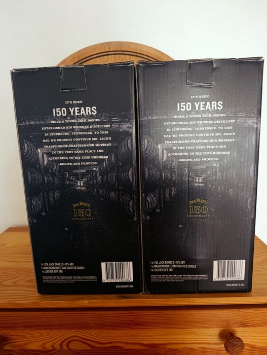 Jack Daniel’s cradle 15th Anniversary