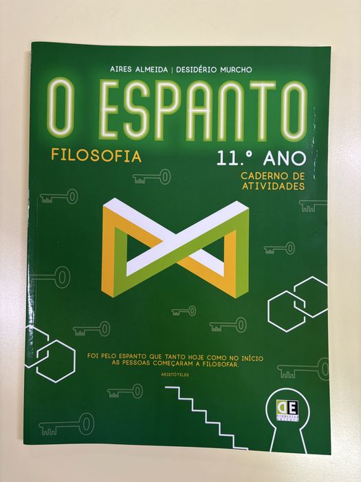 Caderno de atividades “O Espanto”, Filosofia 11.° ano