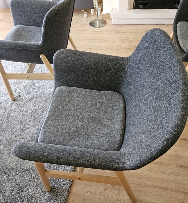 VEDBO Poltrona, Gunnared cinz esc 
Poltrona, Gunnared ci