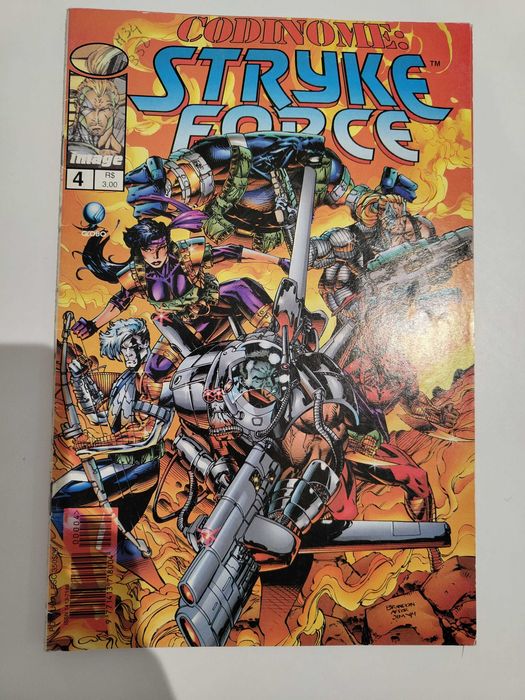 Codename: Strykeforce #1-4 (PT-BR, 1996, raro)