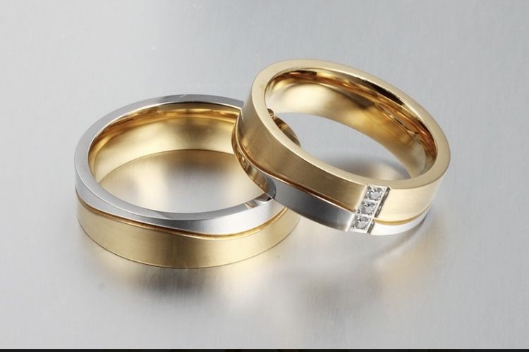 Obrączki ślubne złote