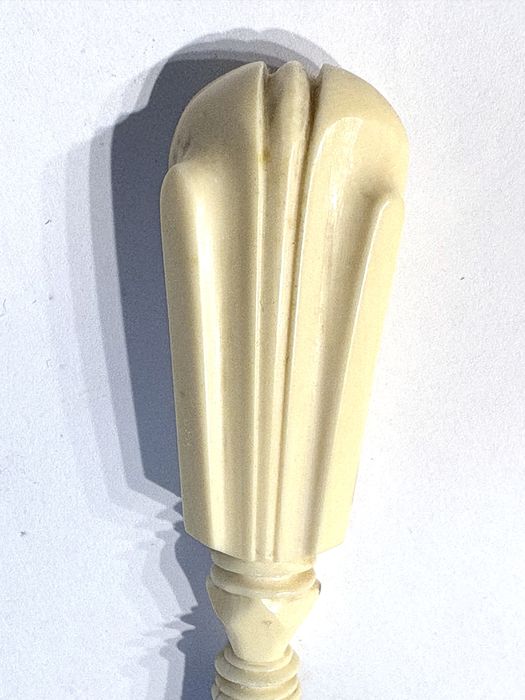 Antigo precioso carimbo de lacre / sinete com monogramas