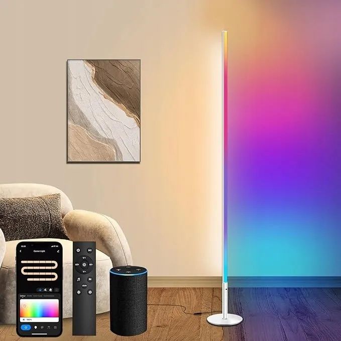 Lampa podłogowa RGB WIFI