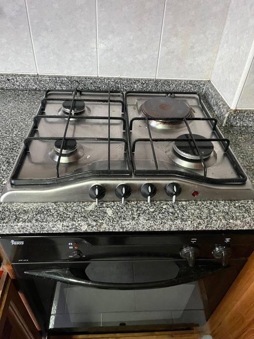 Forno e placa usados placa a gás e forno elétrico