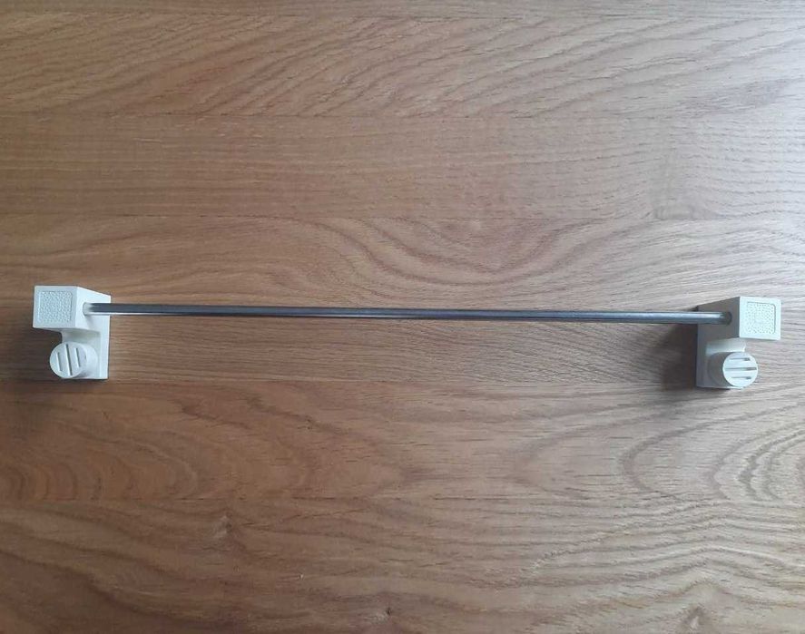 Винтажный компактный держатель полотенца 40 см СССР б/у