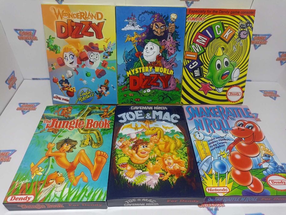 Коробка для картриджа  Утиные истории. Dendy