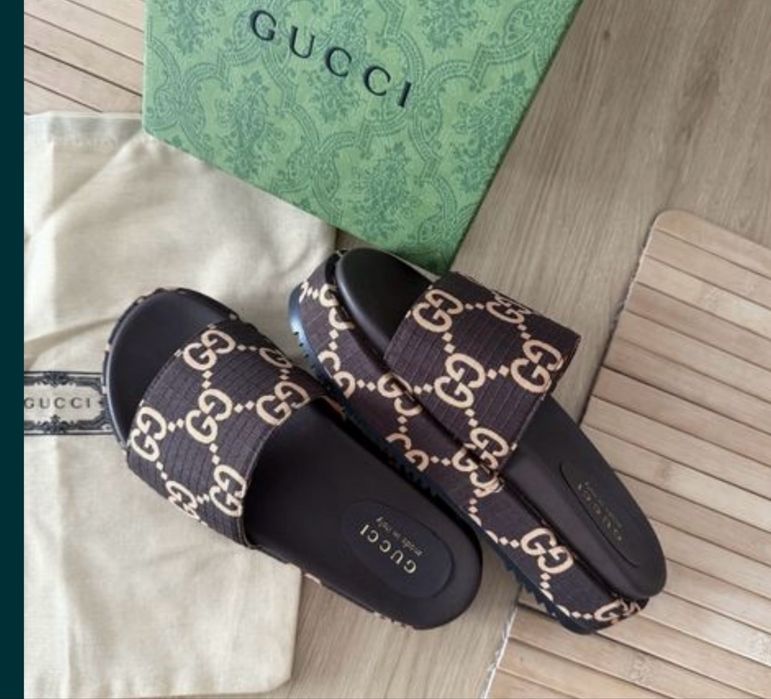 Klapki gucci piekne
