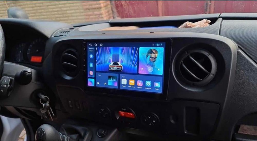 Штатна android магнітола Renault Master Opel Movano NV400 Car play