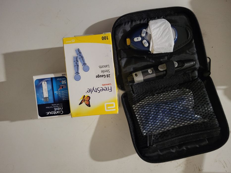 Пристрій для вимірювання цукру крові + подарунок