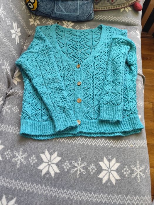 sweter damski na guziki