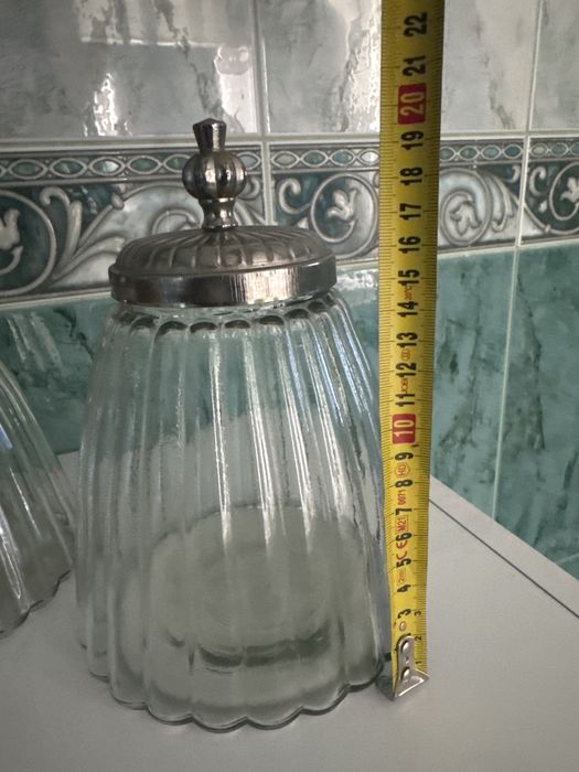 2 sloiki dekoracyjne sloik szkatułka Glamour Home&you