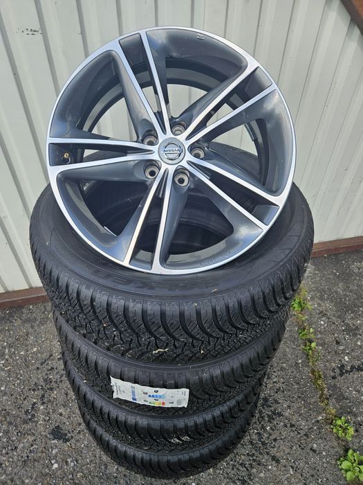 Koła caloroczne 5x114.3 19" 225/55/19 nissan qashqai nowe.