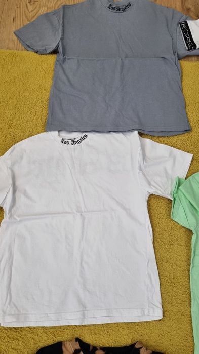 Koszulki meskie z krótkim rękawem całość 50 zł