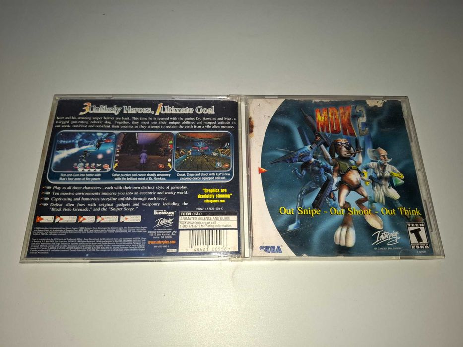 MDK 2 [NTSC-U] Sega Dreamcast DC