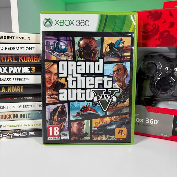 Гра Xbox 360 GTA V Б/У Оригінальна ГТА 5 Іксбокс 360 Grand Theft Auto 5 Асортимент ігор хбокс