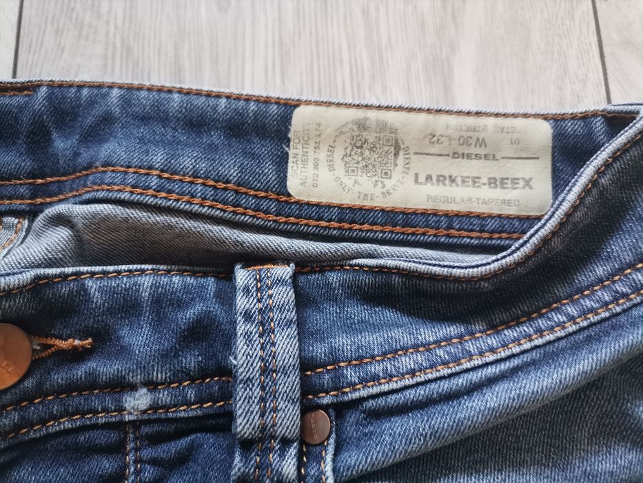 Spodnie Diesel 1986 Larkee-Beex 009zs dark blue jeansy denim  W30 L32