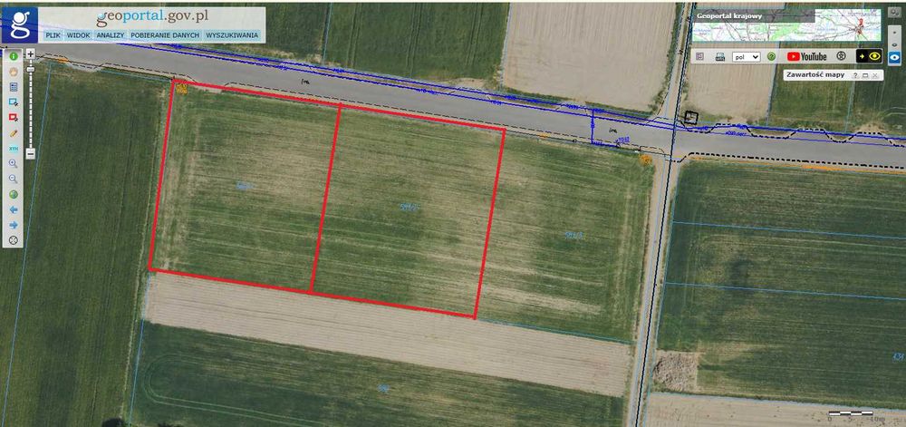 działki budowlane obręb Tykocin