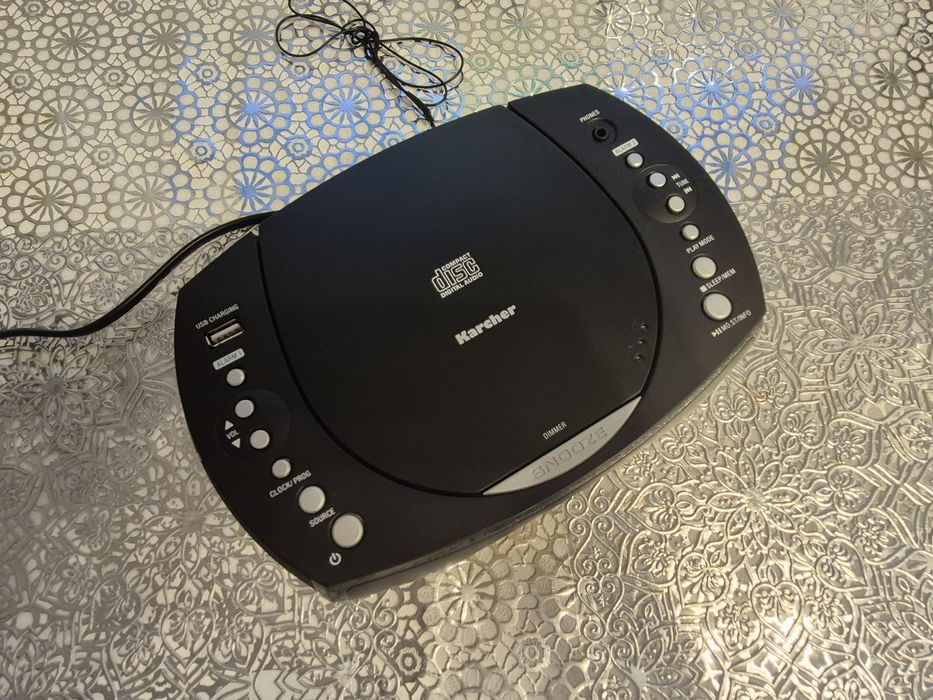 Karcher UR 1308 Radio budzik Odtwarzacz CD zegar