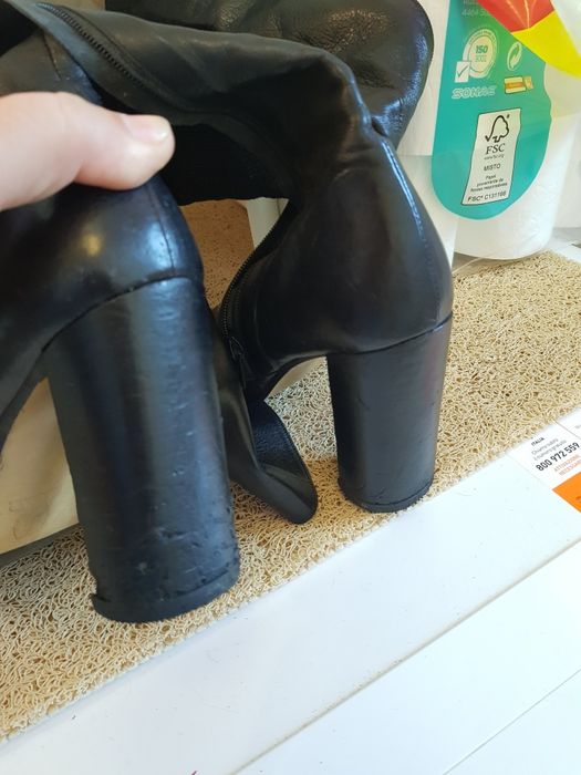 Botas em pele Helsar