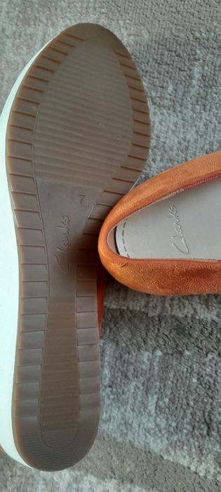 Туфлі Claks замш устілка 26.5 см