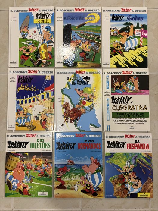 Coleção BD Astérix