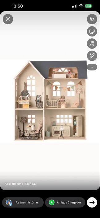 Casinha MAILEG (estrutura principal) – Excelente estado