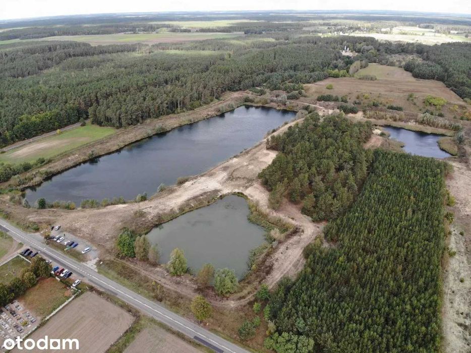 Działka rekreacyjna, inwestycyjna z własnym jeziorem, łowisko, stawy - Widok 2