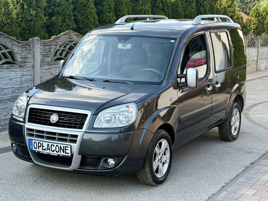 Fiat Doblo 1.4 benzyna 2008 rok  Klima*Alu sprowadzony PO OPŁATACH!