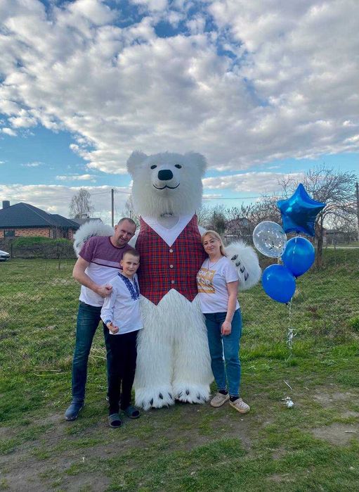 Великий Стіч привітання, панда День народження, аніматори Луцьк