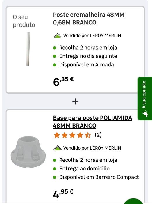 Gradeamento branco