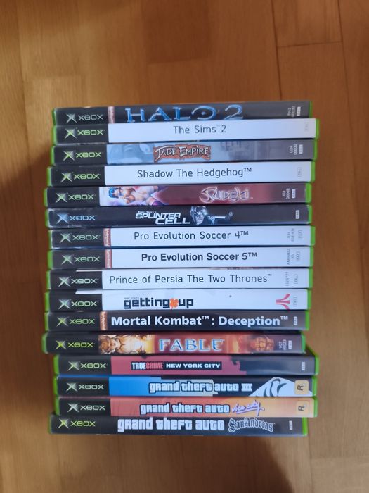 Jogos Xbox em segunda mão