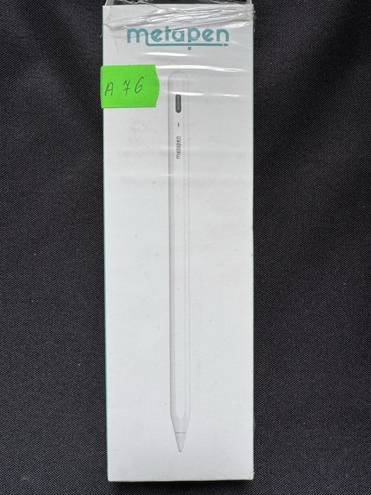 Стилус Metapen Pencil A8 для iPad з магнітним кріпленням та зарядкою USB-C, білий (A76)