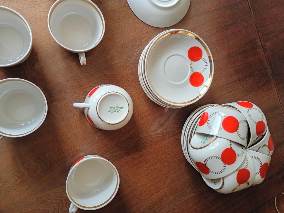 Чайний сервіз "горох"