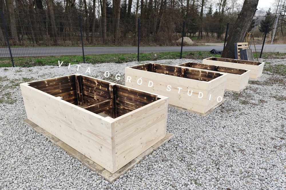 Podwyższone grządki gr. 4,5cm! Warzywnik, inspekt. PREMIUM!