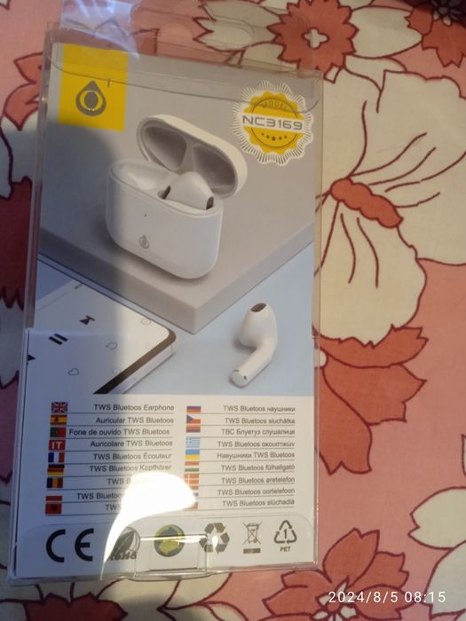 Auriculares sem fio bluetooth