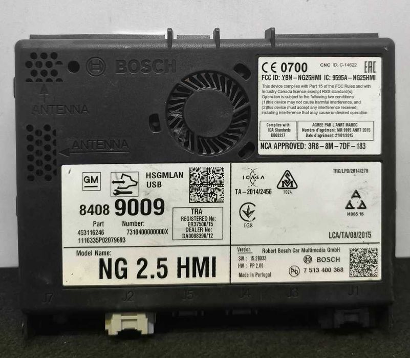 Módulo Navegação 84089009 - OPEL ASTRA K Sports Tourer