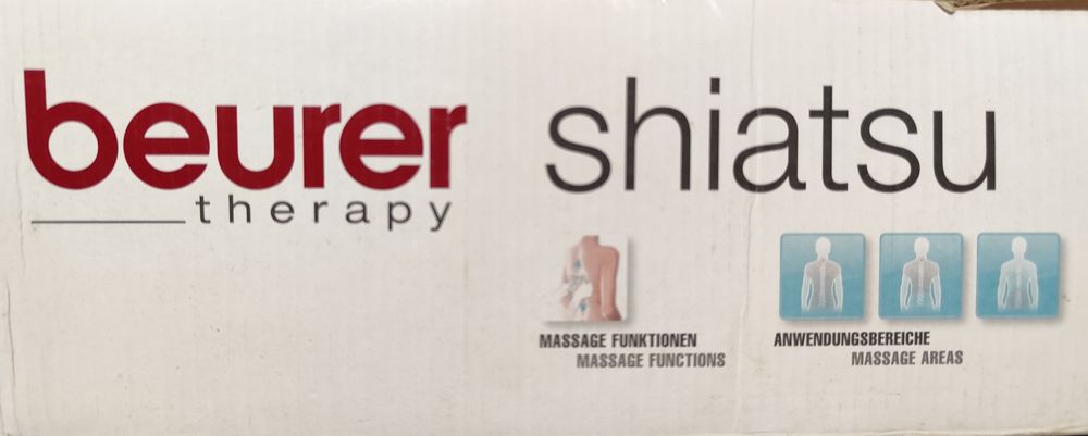 Assento de massagem shiatsu da beurer