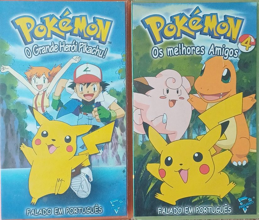 Pokémon 2 Cassetes Vhs